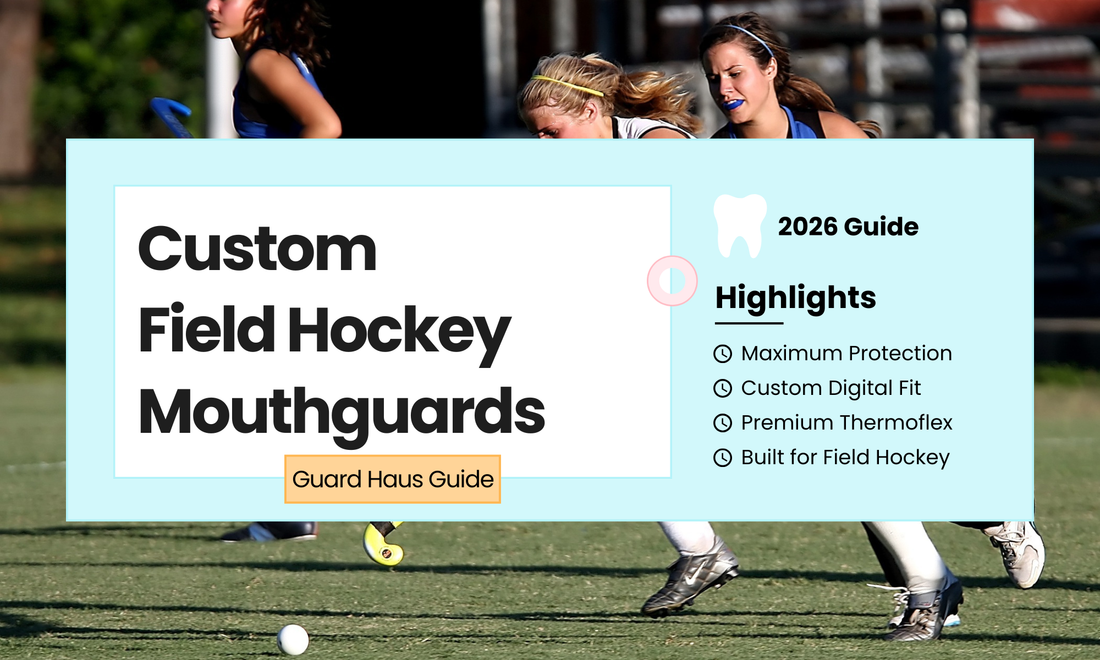 custom field hockey mouthguards at guard haus