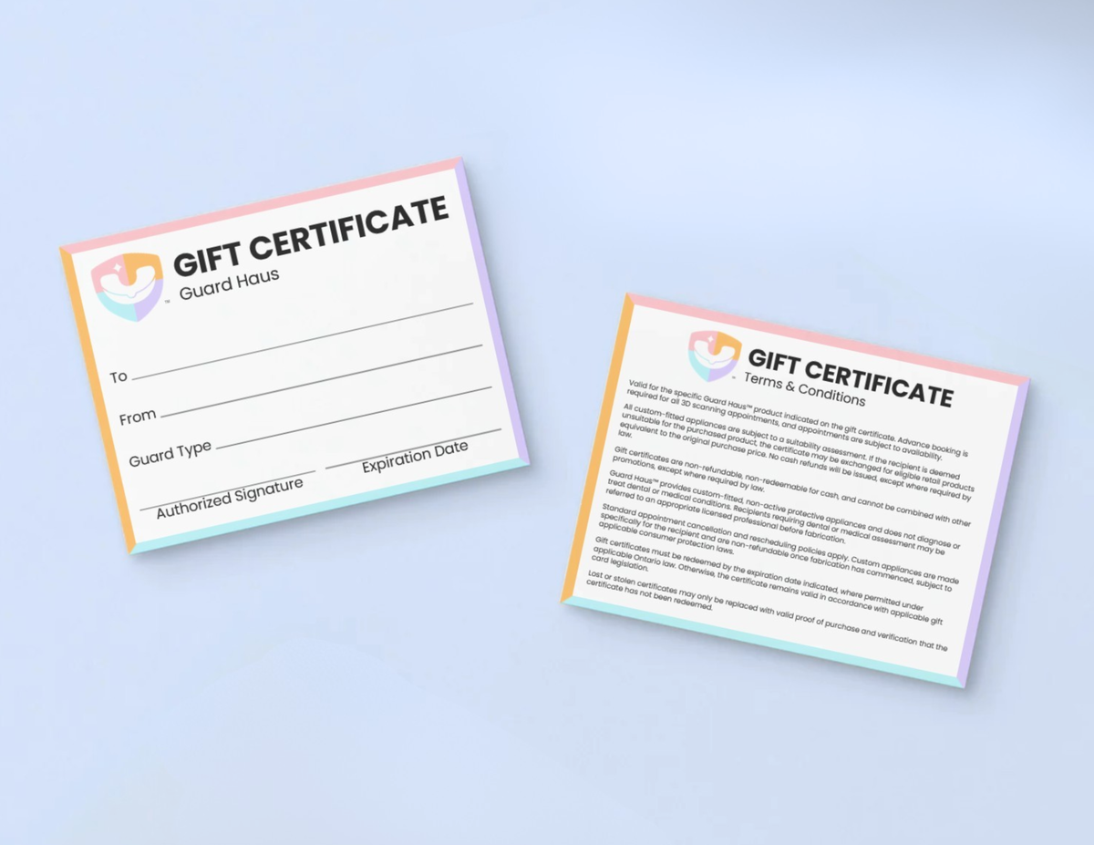 Custom Guard-Gift Card